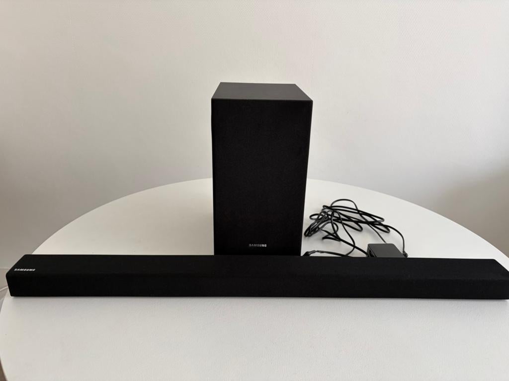 Samsung - Soundbar + subwoofer, Ophalen, Bluetooth, Zo goed als nieuw