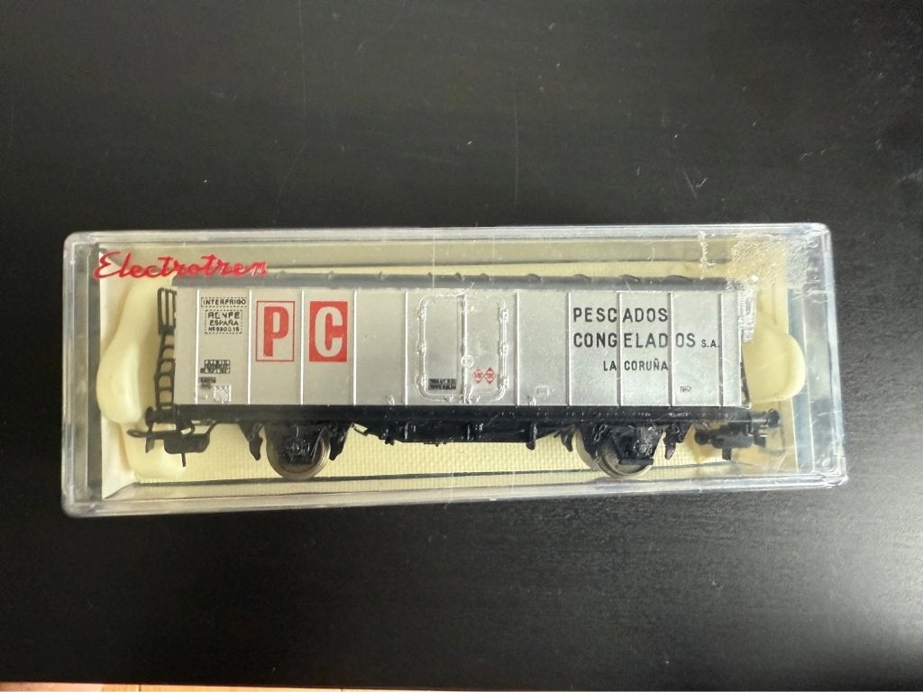 Wagon frigo Electrotren H0 1312 Interfrigo PC RENFE en boîte, Autres marques, Enlèvement ou Envoi, Wagon, Comme neuf