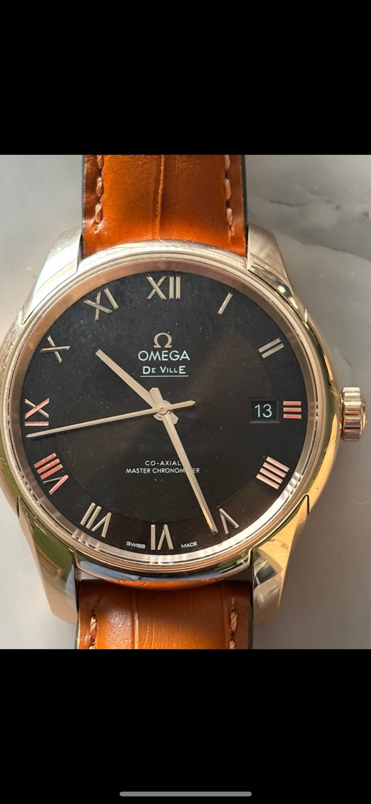 Omega vo acial, Comme neuf, Or, Enlèvement, Omega