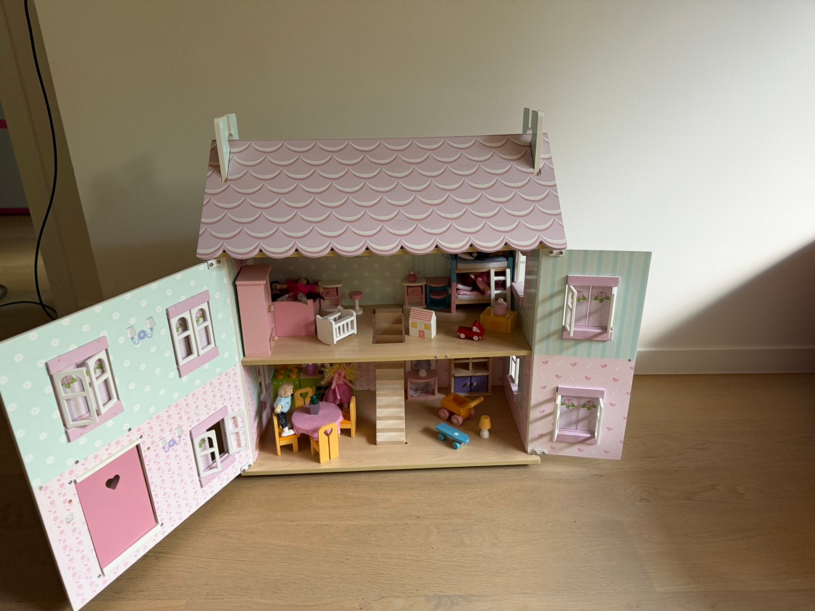 Poppenhuis le toy van, Enlèvement, Comme neuf, Maison de poupées
