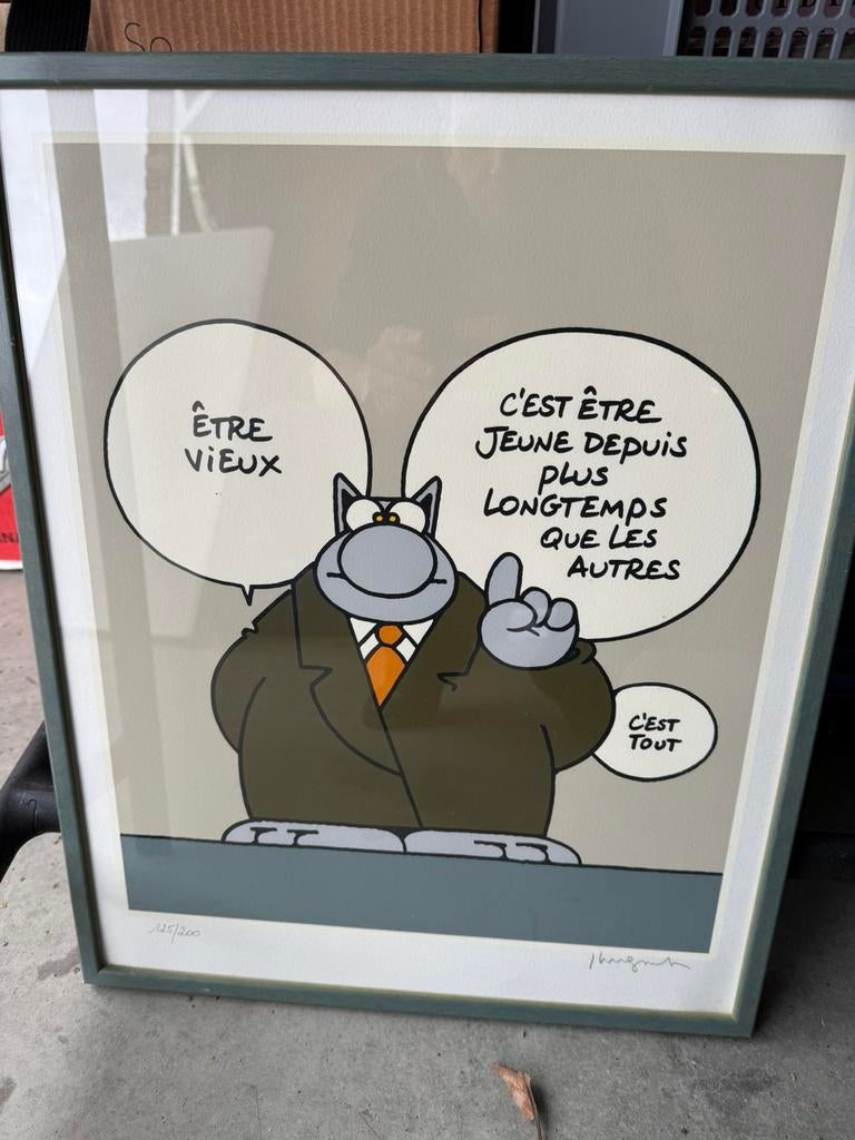 Le Chat (Philippe Geluck), Enlèvement, Comme neuf