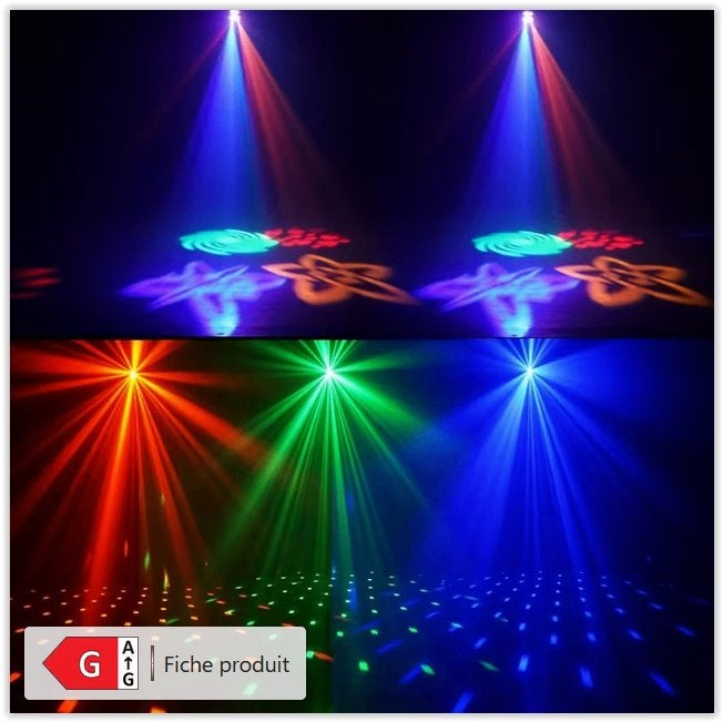 1 stuk, DJ Disco Party Lights - Draagbare USB-aang, Muziek en Instrumenten, Ophalen of Verzenden, Nieuw, Dj-set, Technics
