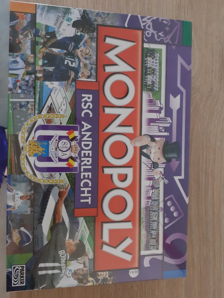 Monopoly RSC Anderlecht, Ophalen, Nieuw, Spel