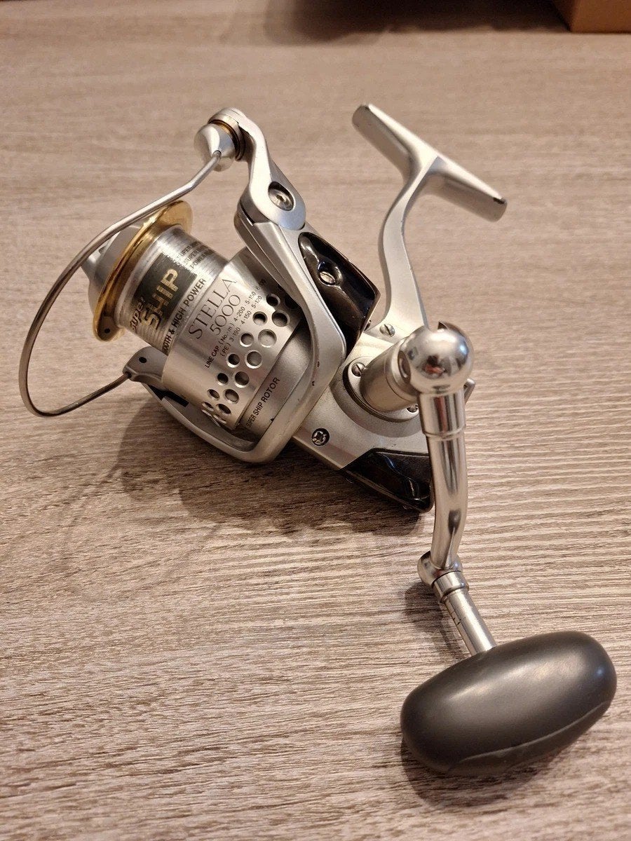 SHIMANO STELLA 5000, Ophalen of Verzenden, Gebruikt, Complete set