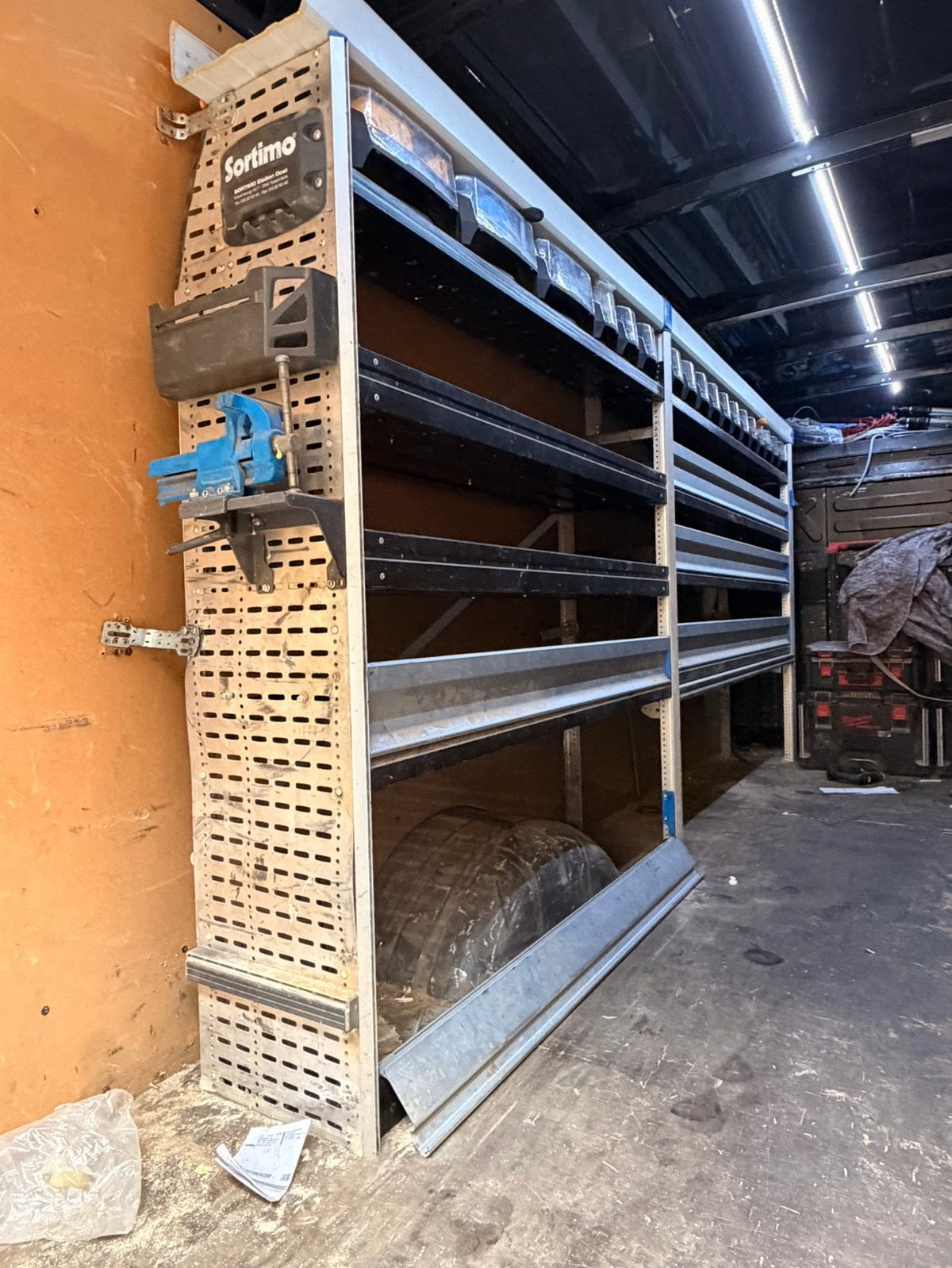 Sortimo rek 3m50 cm lang, Enlèvement, Utilisé