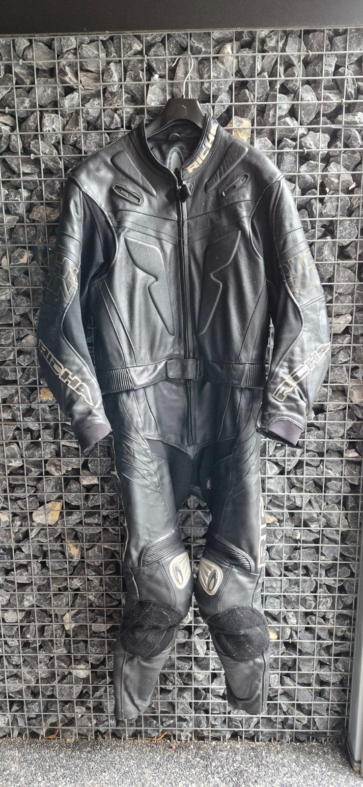 Twee delig moto pak Richa., Motoren, Kleding | Motorkleding, Ophalen, RICHA, Tweedehands, Heren