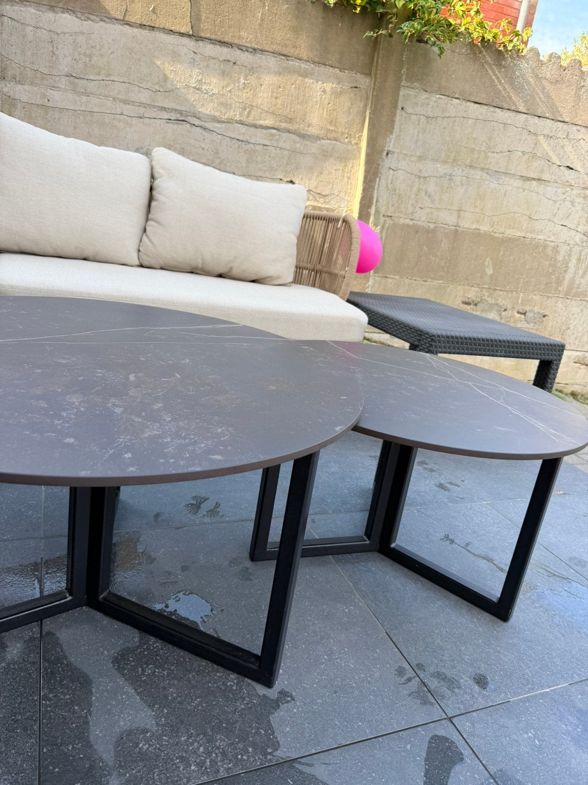 Salon tafel voor binnen, Huis en Inrichting, Ophalen, Overige materialen, Gebruikt, 50 tot 100 cm