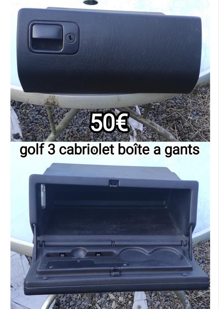 Golf 3 cabriolet boîte a gants autre pièces voir les photos, Autos : Pièces & Accessoires, Enlèvement, Utilisé, Volkswagen