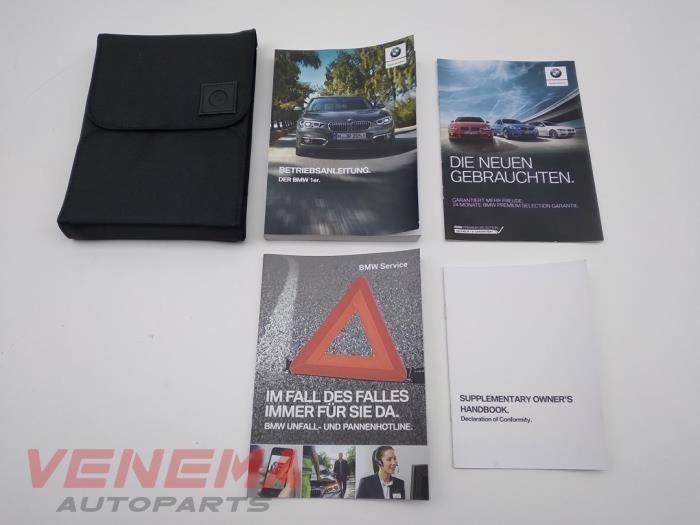 Instructie Boekje van een BMW 1-Serie, Gebruikt, -, -, Ophalen of Verzenden
