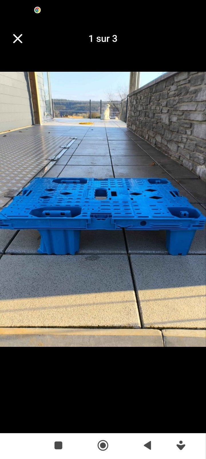 Zeer stevige kunststof pallets
