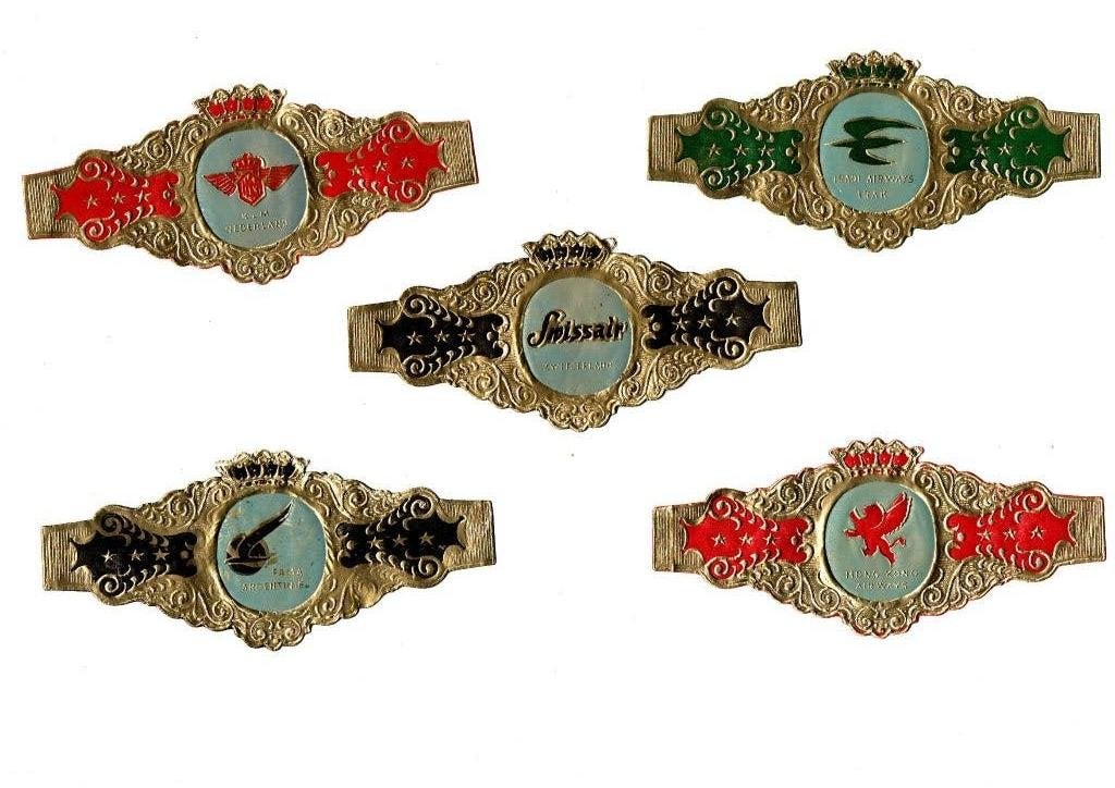 BANDES DE CIGARES AÉRIENNES, Enlèvement ou Envoi, Neuf, Bagues de cigare