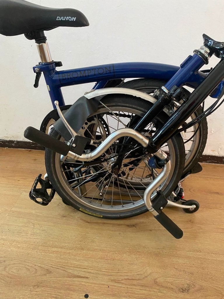 Brompton vouwfiets aangeboden, Fietsen en Brommers, Gebruikt, Brompton, Versnellingen, Ophalen of Verzenden