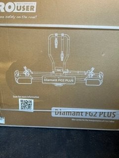 Porte-vélo Diamant FG2 Plus, Autos : Divers, Porte-vélos, Neuf, Support d'attelage, 3 vélos ou plus, Vélo électrique, Enlèvement