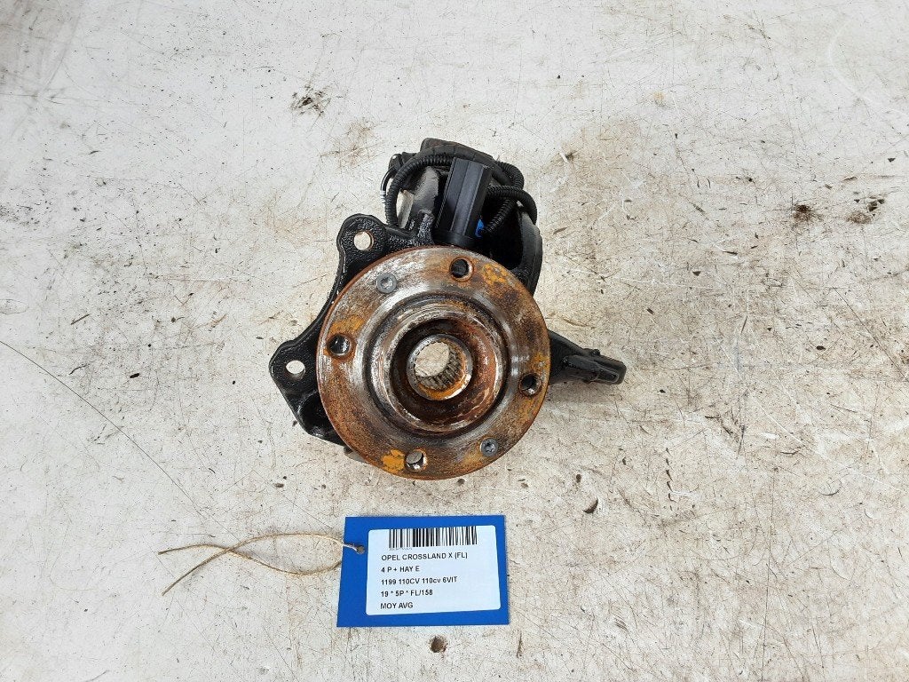 WIELNAAF LINKS VOOR Opel Crossland (X) (01-2017/05-2018), Auto-onderdelen, Gebruikt, Opel, Opel Automobile GmbH, Kontakt-opel@opel.com