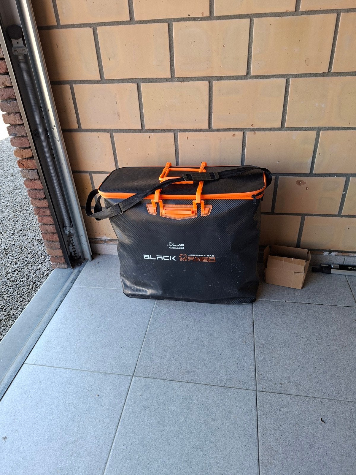 te koop 2 leefnetten Colmic 2m en zak plus schepnet, Ophalen, Gebruikt
