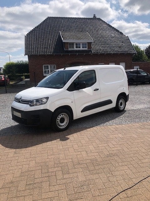Citroën Berlingo 1.5 BlueHdi 50000Km 2022 102Pk, Auto's, Bestelwagens en Lichte vracht, Euro 6, Citroën, Wit, Bedrijf