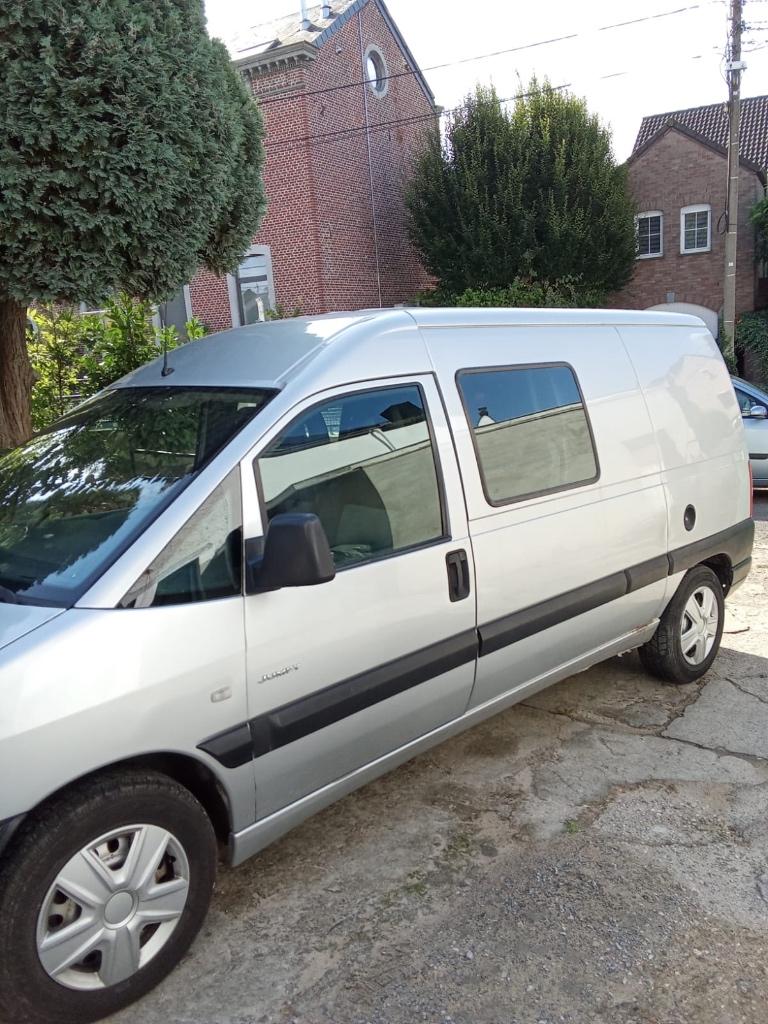 Citroën Jumpy 2.0 HDI, Auto's, Citroën, Particulier, Jumpy Combi, Diesel, Euro 3, 4 deurs, Handgeschakeld, Zilver of Grijs, Zwart