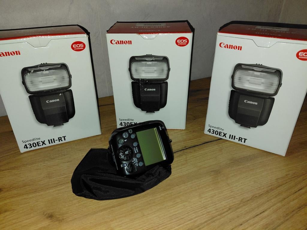 canon flitsset, Audio, Tv en Foto, Foto | Flitsers, Ophalen, Canon