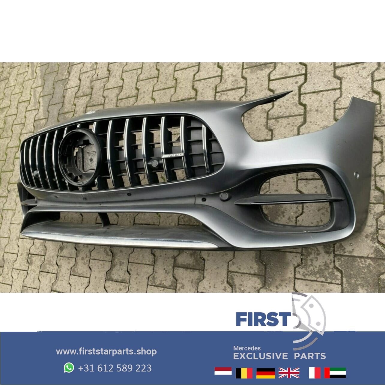 W190 GT - R AMG FACELIFT VOORBUMPER COMPLEET A1908858500 GTR, Utilisé, -, Avant, -