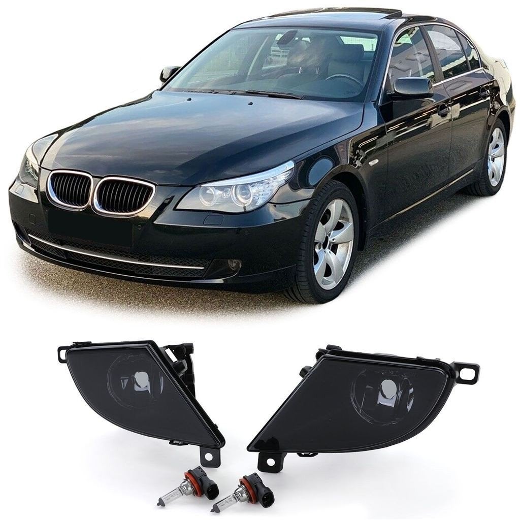 Mistlampen Voor BMW 5 Serie E60 E61 LCI Smoke Zwart Facelift, Envoi