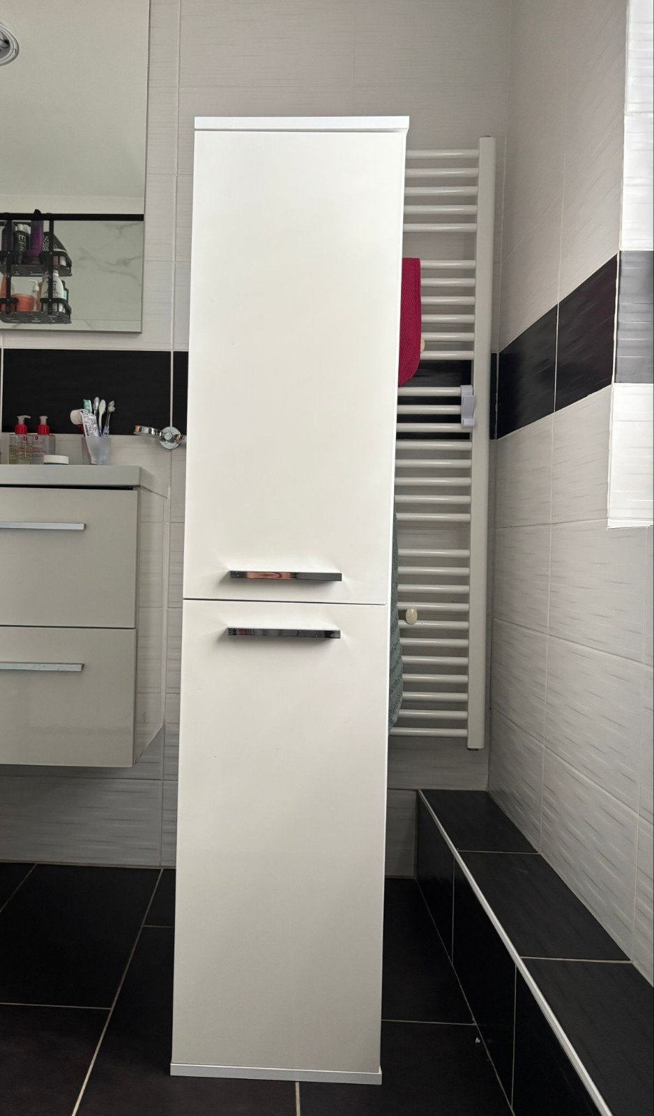 Armoire salle de bain, Enlèvement