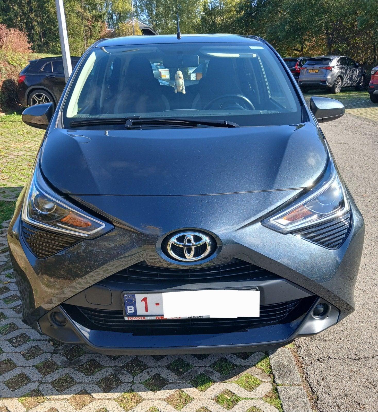 Toyota aygo ,2020,11.800 km.gris, Argent ou Gris, Achat, 5 portes, Aygo