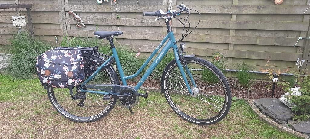 damesfiets trek, Fietsen en Brommers, Gebruikt, Velgrem, Versnellingen, Ophalen