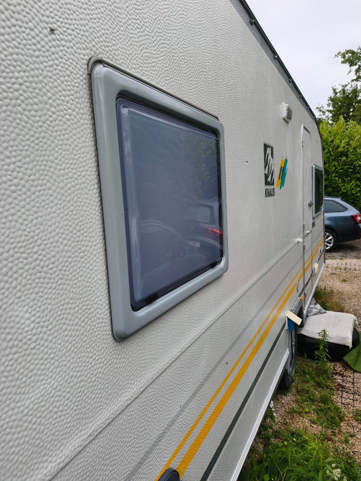 Caravan in heel goede staat vocht vrij 1996, Caravans en Kamperen, Caravans, Particulier, Douche, Ophalen