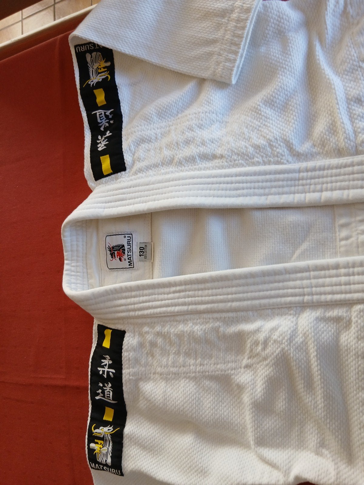 judopakje maat 130   merk witmatsuru, Sports & Fitness, Enlèvement, Judo