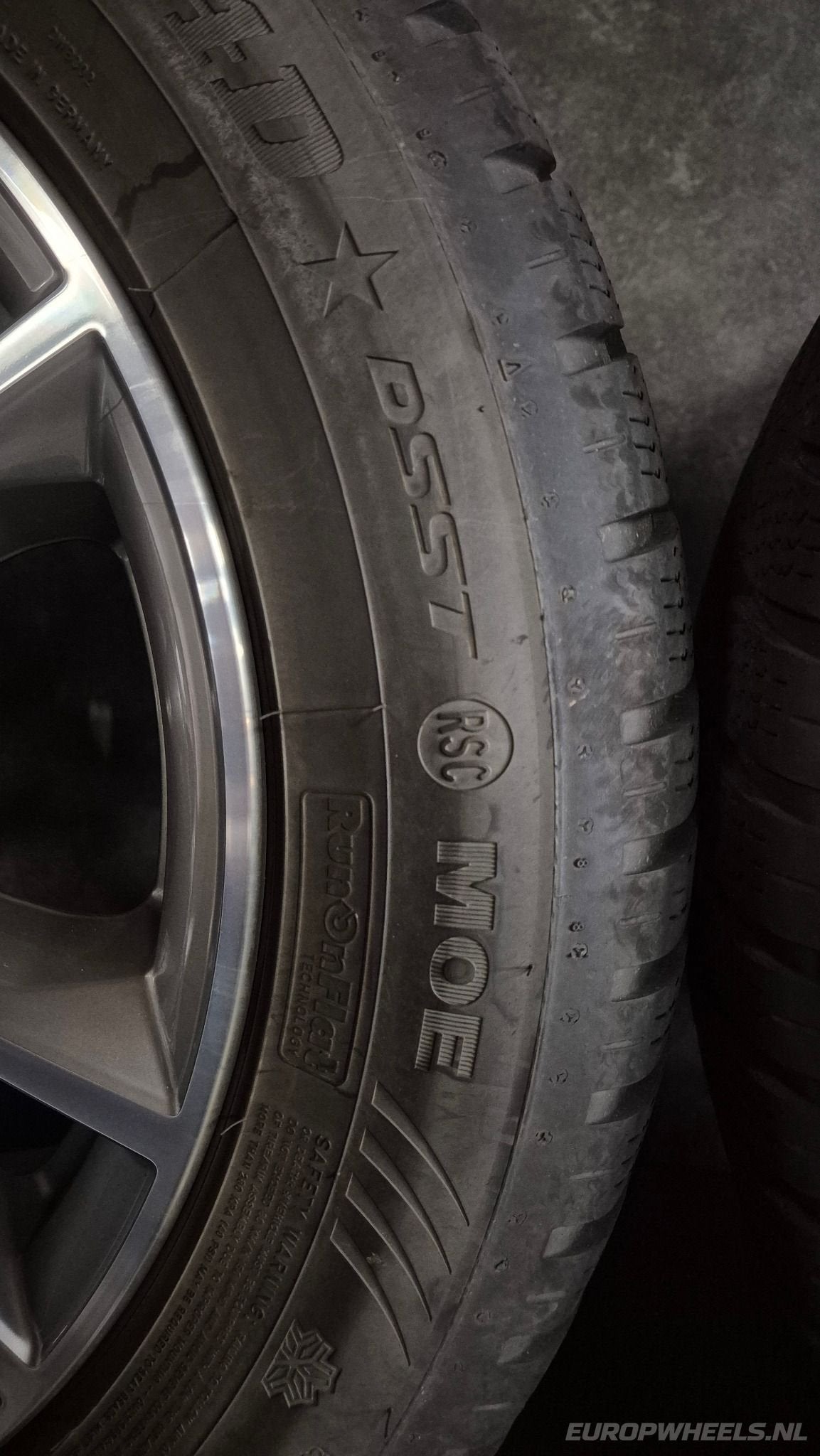 17 inch BMW 5 Serie G30 G31 velgen winterbanden, Gebruikt, -, -, Banden en Velgen