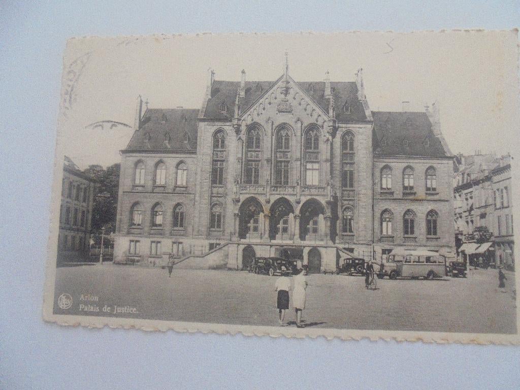arlon - palais de justice, Envoi, 1920 à 1940, Affranchie, Luxembourg