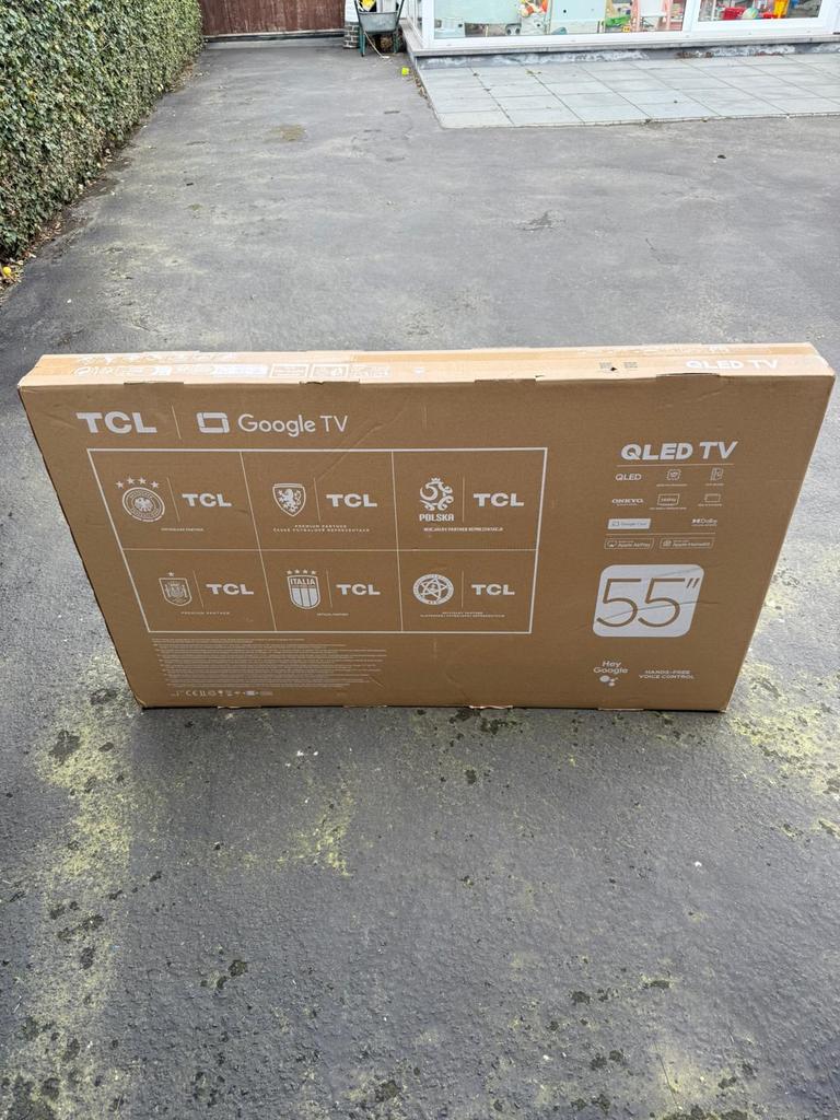 TCL QLED TV 55 inch (Nieuw ongeopend doos ), Enlèvement, Comme neuf, QLED
