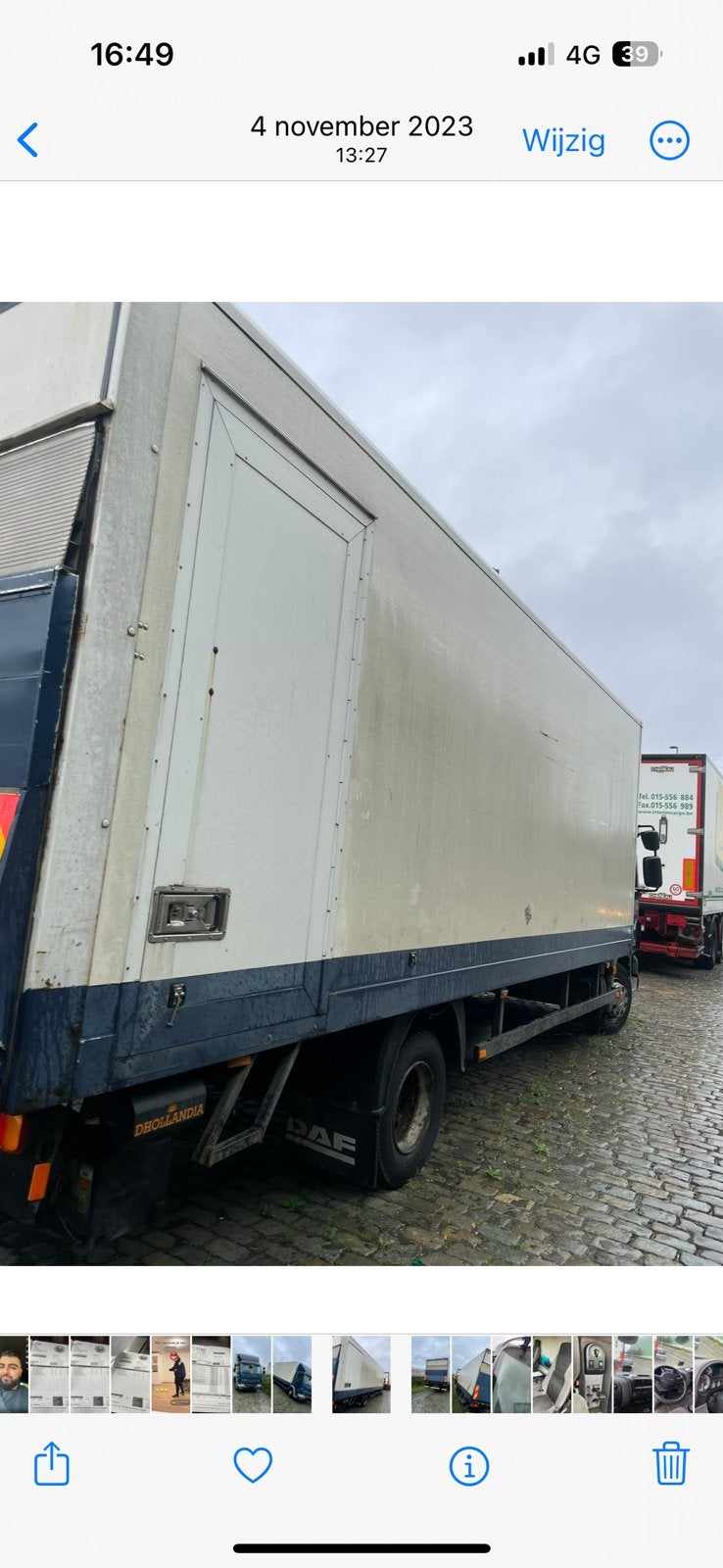 Vrachtwagen DAF FA LF45 Tekoop Automaat!, Auto's, Vrachtwagens, Automaat, Euro 5, Diesel, Particulier