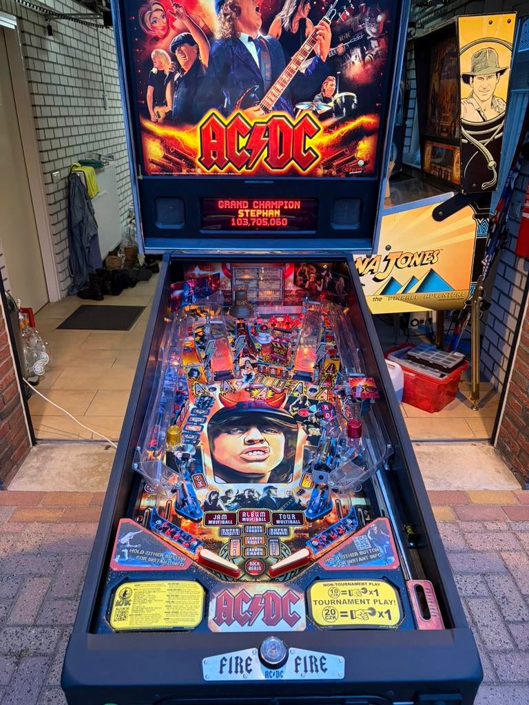 AC/DC pro HUO flipperkast, Stern, Nieuw, Ophalen of Verzenden, Dot-matrix