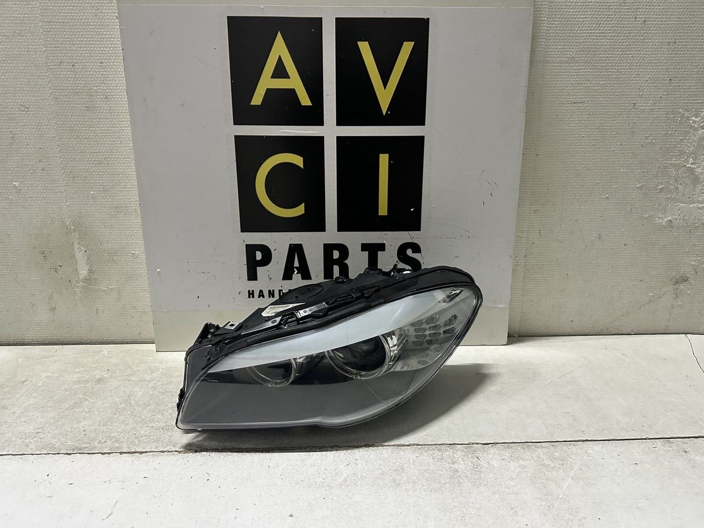 Koplamp BMW 5 Serie F10 F11 Xenon Rechts 7203245, Gebruikt, -, -, Ophalen of Verzenden
