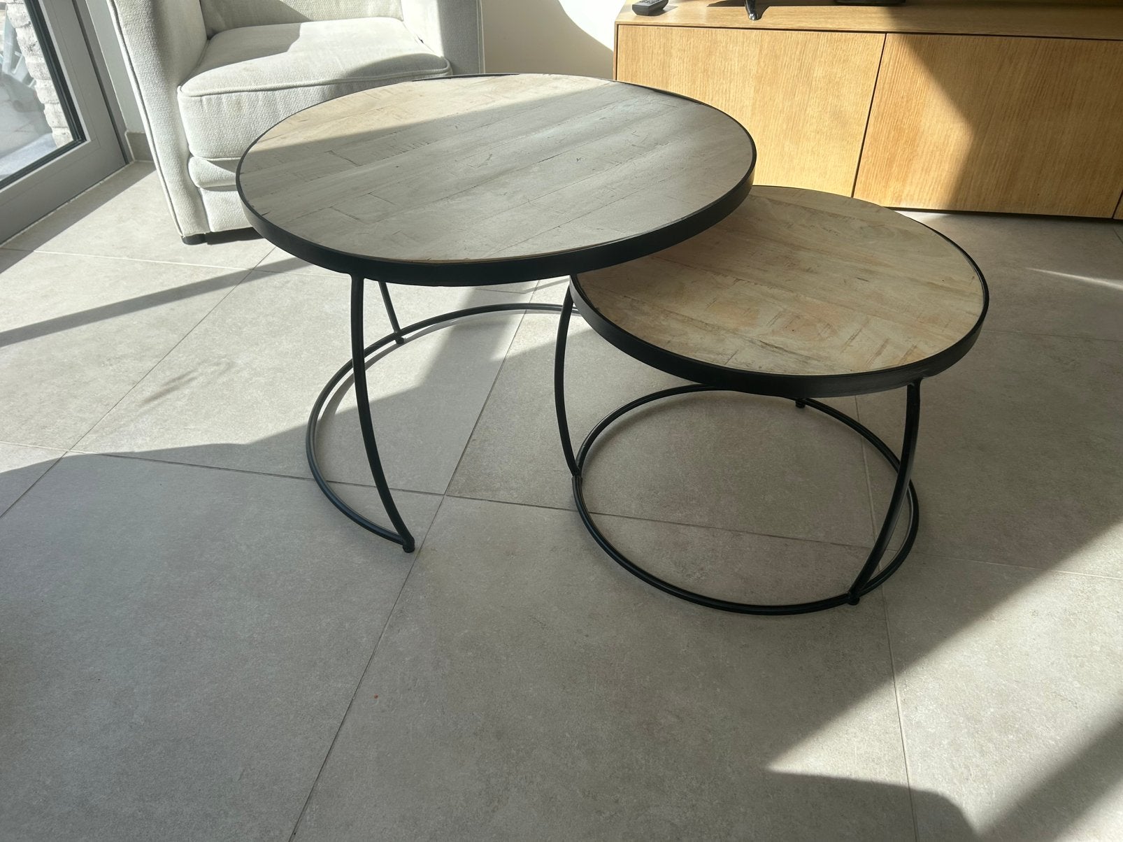 Salontafel bijzettafeltjes, Huis en Inrichting, Ophalen, Zo goed als nieuw