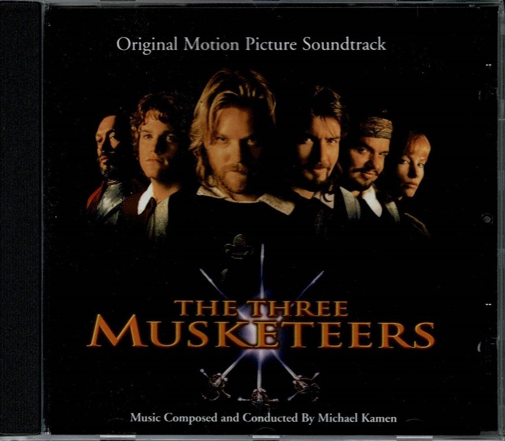 The Three Musketeers (Original Motion Picture Soundtrack), CD & DVD, CD | Musiques de film & Bandes son, Bande originale, Enlèvement ou Envoi