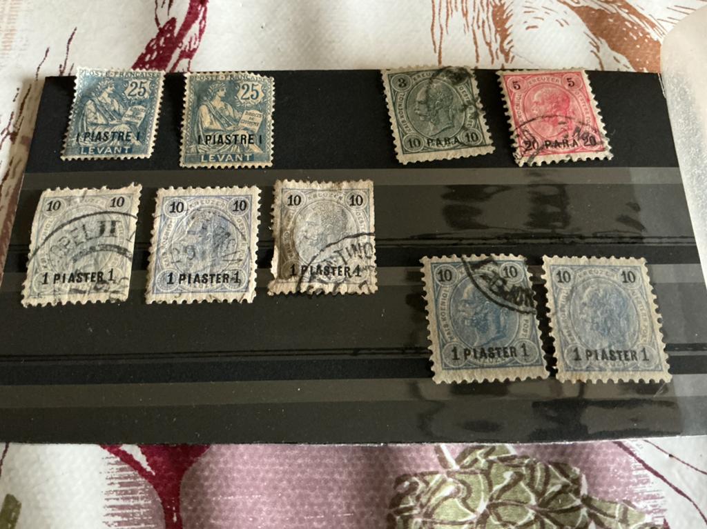 Postzegels Levant (oud), Postzegels en Munten, Ophalen