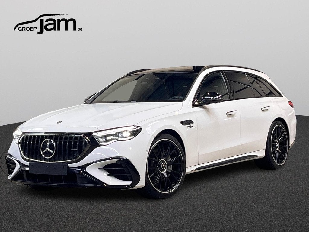 Mercedes-Benz E 53 AMG HYBRID 4M+ Pano/hyperscreen, Auto's, Mercedes-Benz, Automaat, Apple Carplay, Stof, Gebruikt