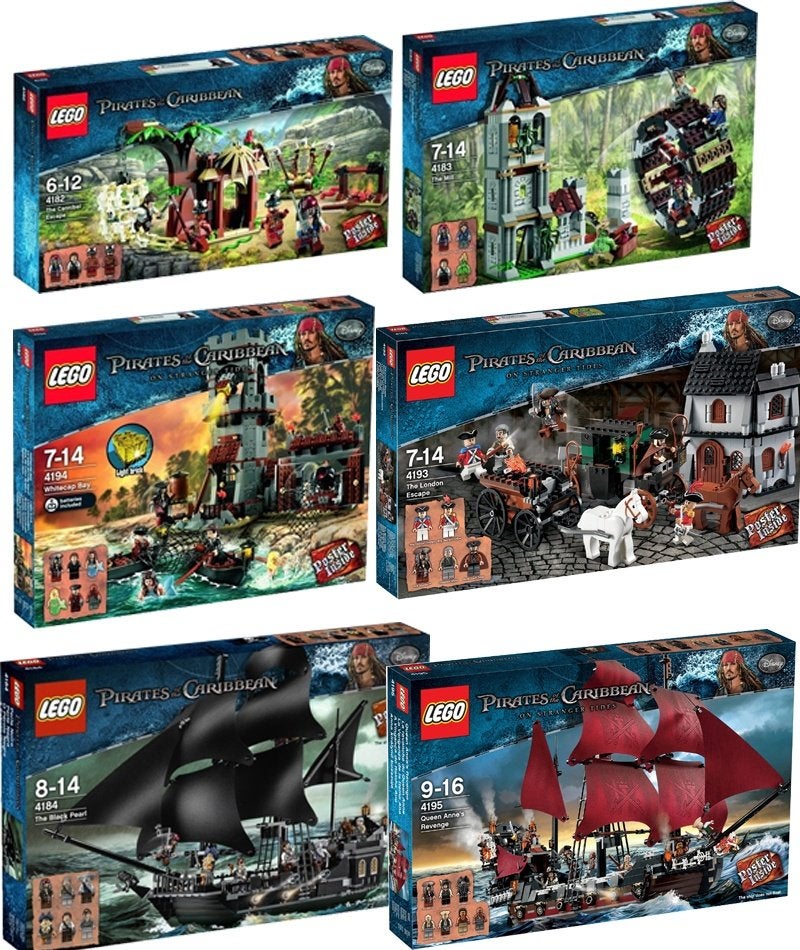 LEGO 4181 4182 4183 4184 4191 4192 4193 4194 4195 71042, Envoi, Neuf, Lego