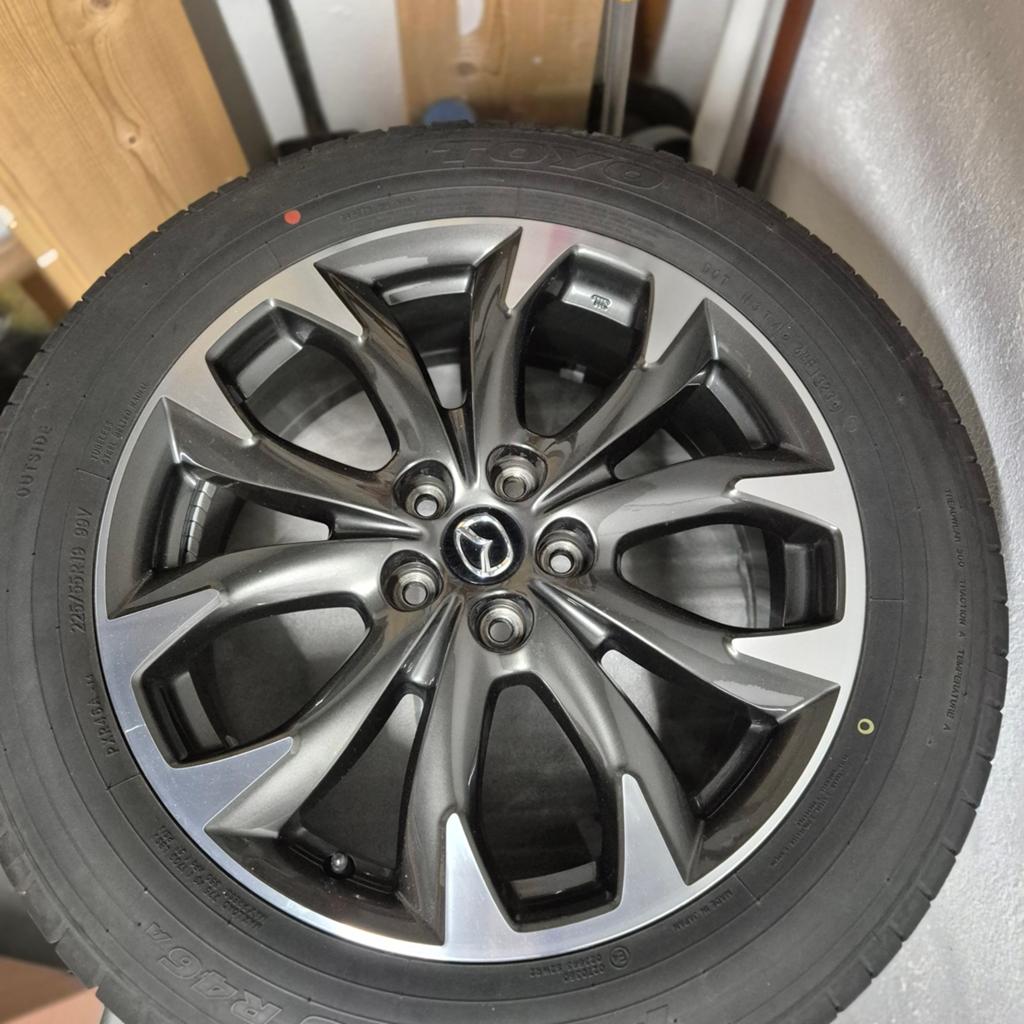 Velgen Mazda CX5, Ophalen, 19 inch, Zomerbanden, Velg(en)