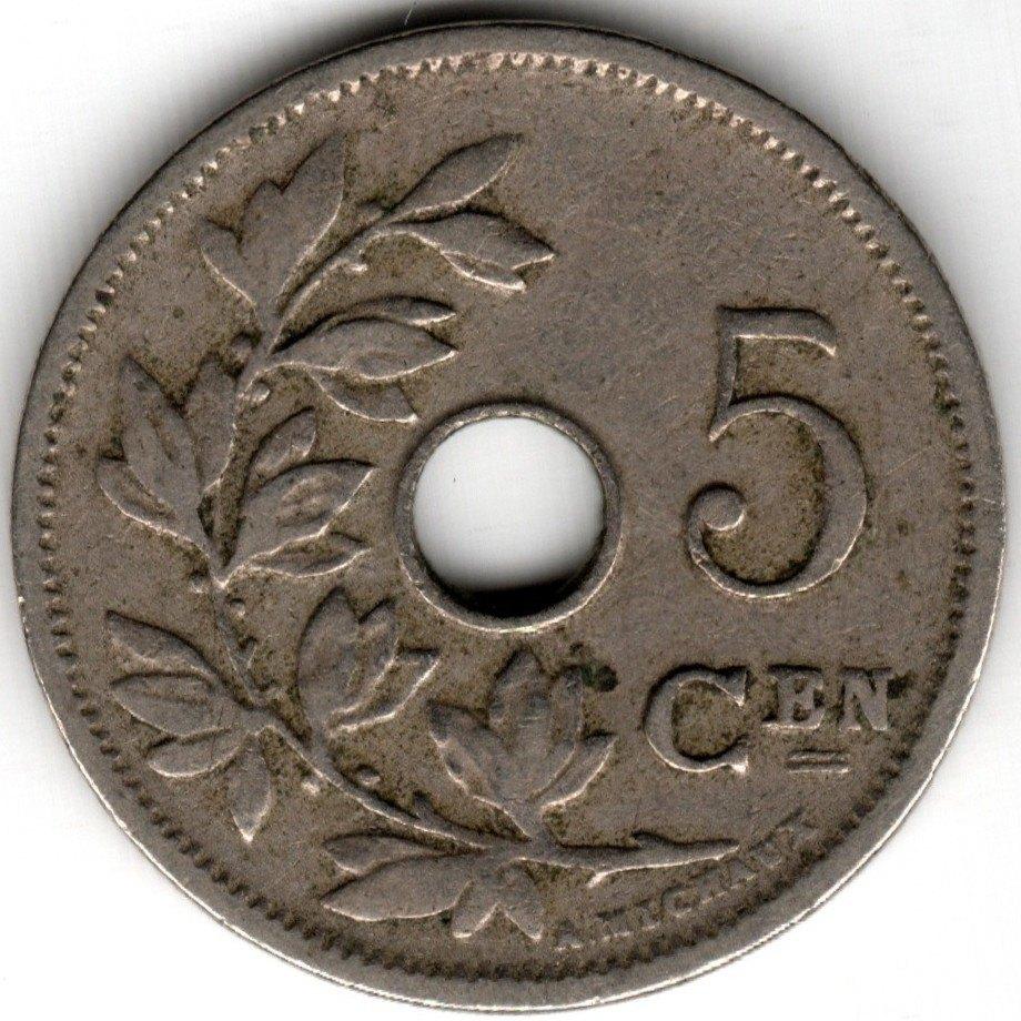 België : 10 Centiemen 1910 NL Morin 354 Ref 16692, Ophalen of Verzenden, Metaal, Losse munt