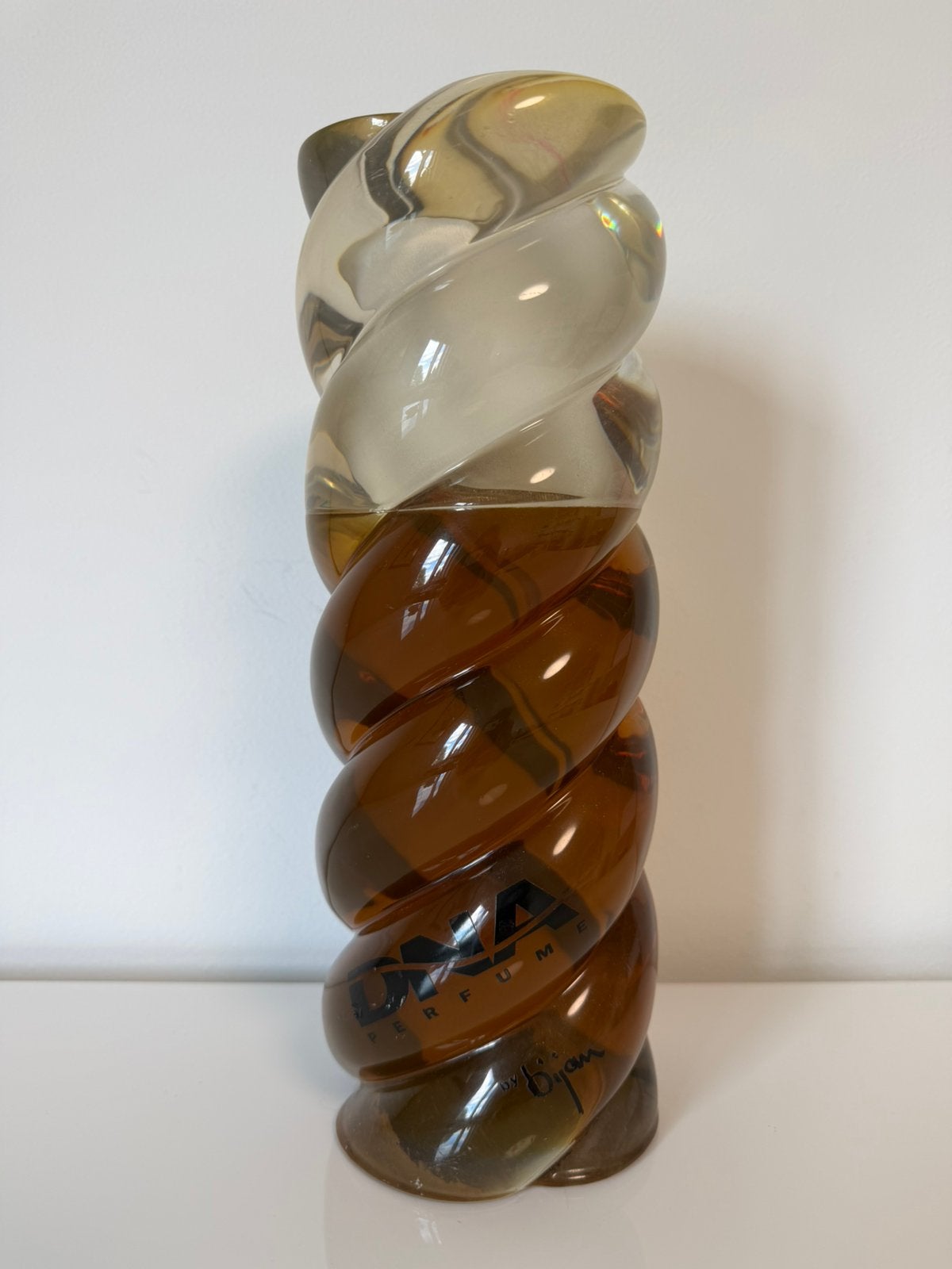 Bijan - Factice parfum en verre 31 cm - Très bon état, Enlèvement ou Envoi, Comme neuf