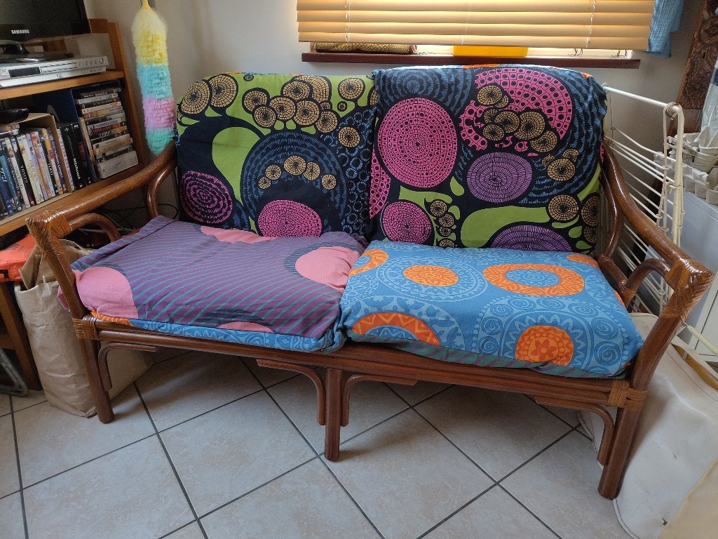 Divan 2 p, Maison & Meubles, 75 à 100 cm, Osier ou Rotin, Moins de 150 cm, Banc droit