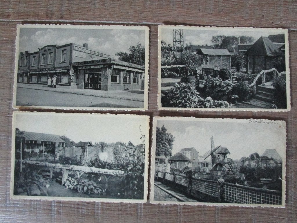 oude postkaarten Zandhoven Café - dancing, Ophalen of Verzenden, Antwerpen