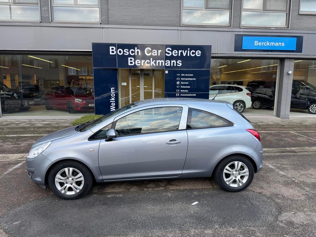 Opel Corsa D 3D Enjoy 1.3Diesel zeer proper, weinig km's!, Autos, Argent ou Gris, Achat, Entreprise, Tissu