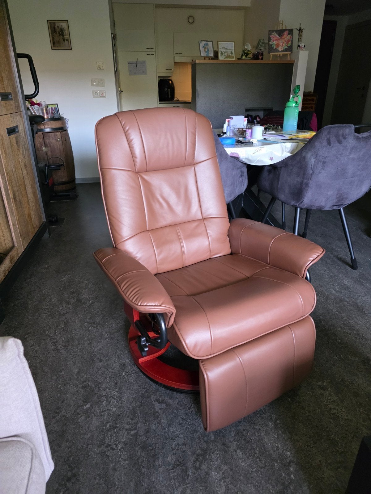 relax zetel, Huis en Inrichting, Ophalen, Zo goed als nieuw, Skai