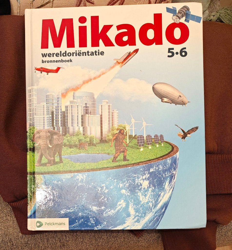 Boek Mikado 5-6 wereldoriëntatie 5de 6de leerjaar, Ophalen, Nieuw, Hogeschool, Pelckmans