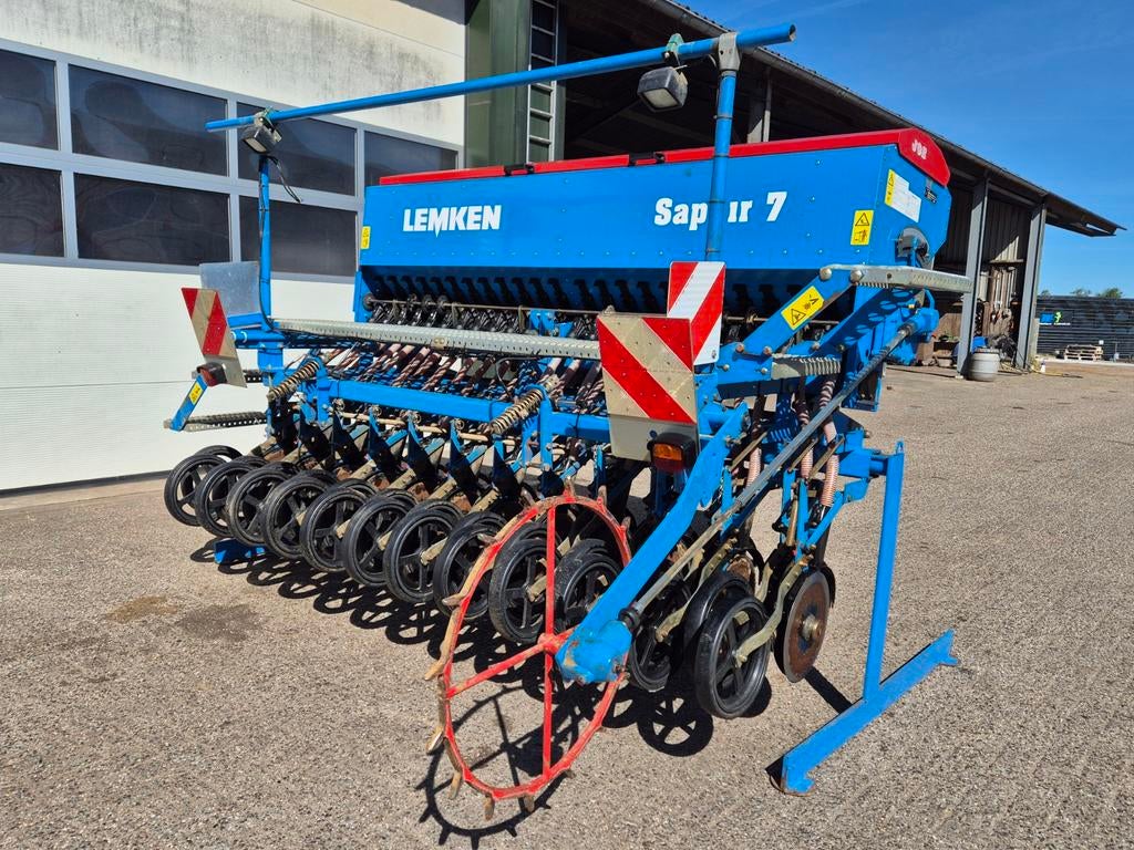 Lemken Saphir 7 zaaimachine opbouw, Enlèvement