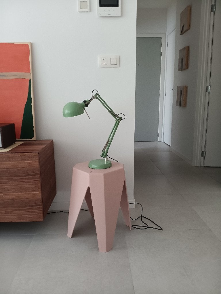 Muntgroene, verstelbare lamp (IKEA), Bureaulamp, Groen, Minimalistisch, IKEA